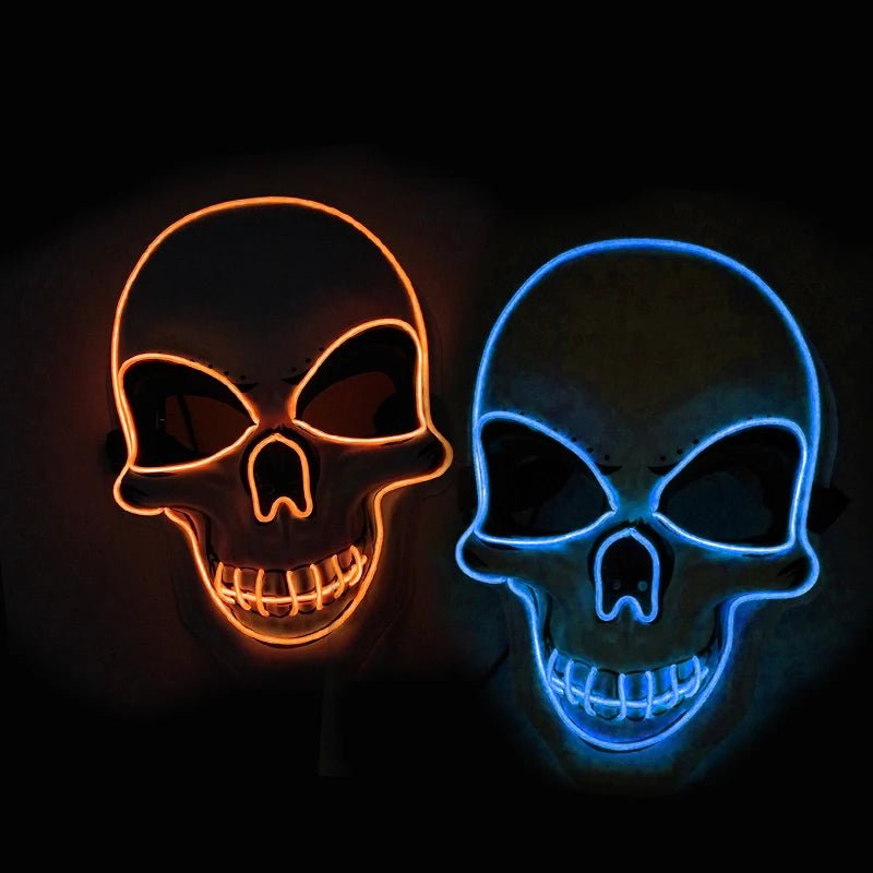 Horror LED Illuminated Skull Mask - RedwoodAlliance
