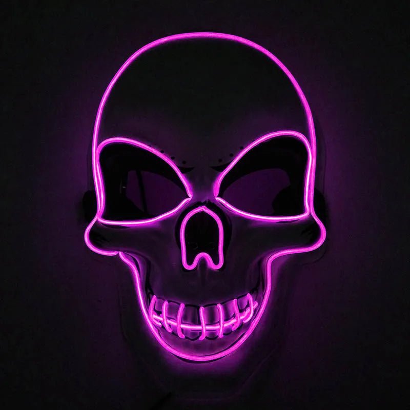 Horror LED Illuminated Skull Mask - RedwoodAlliance