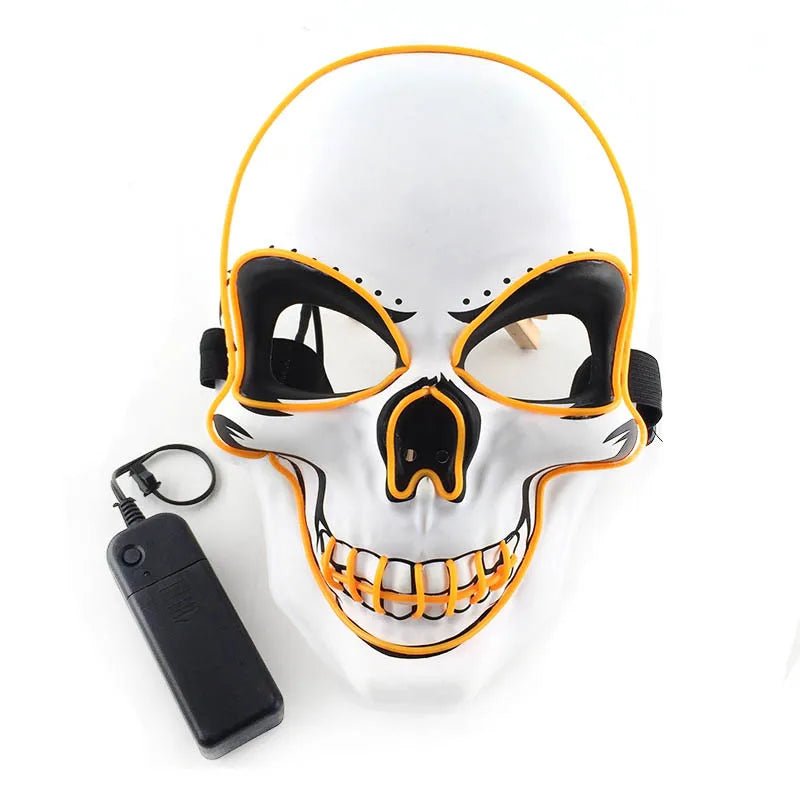Horror LED Illuminated Skull Mask - RedwoodAlliance