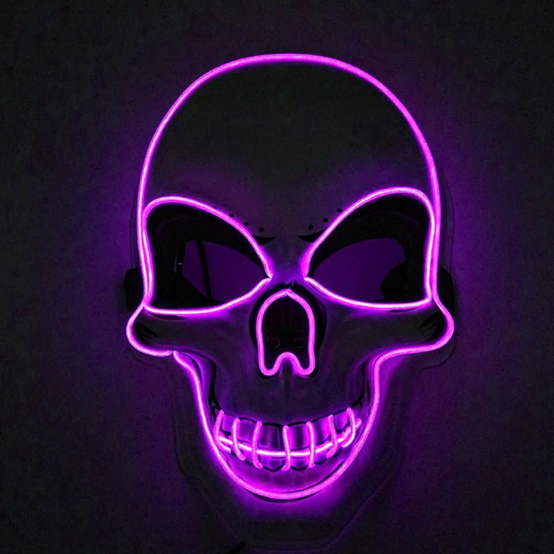 Horror LED Illuminated Skull Mask - RedwoodAlliance