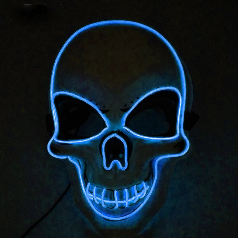 Horror LED Illuminated Skull Mask - RedwoodAlliance