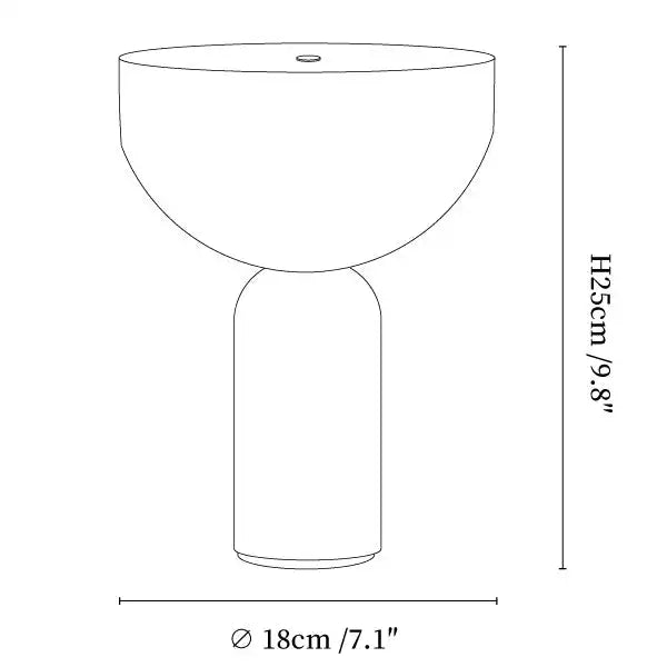 Marble Table Lamp Denmark - RedwoodAlliance
