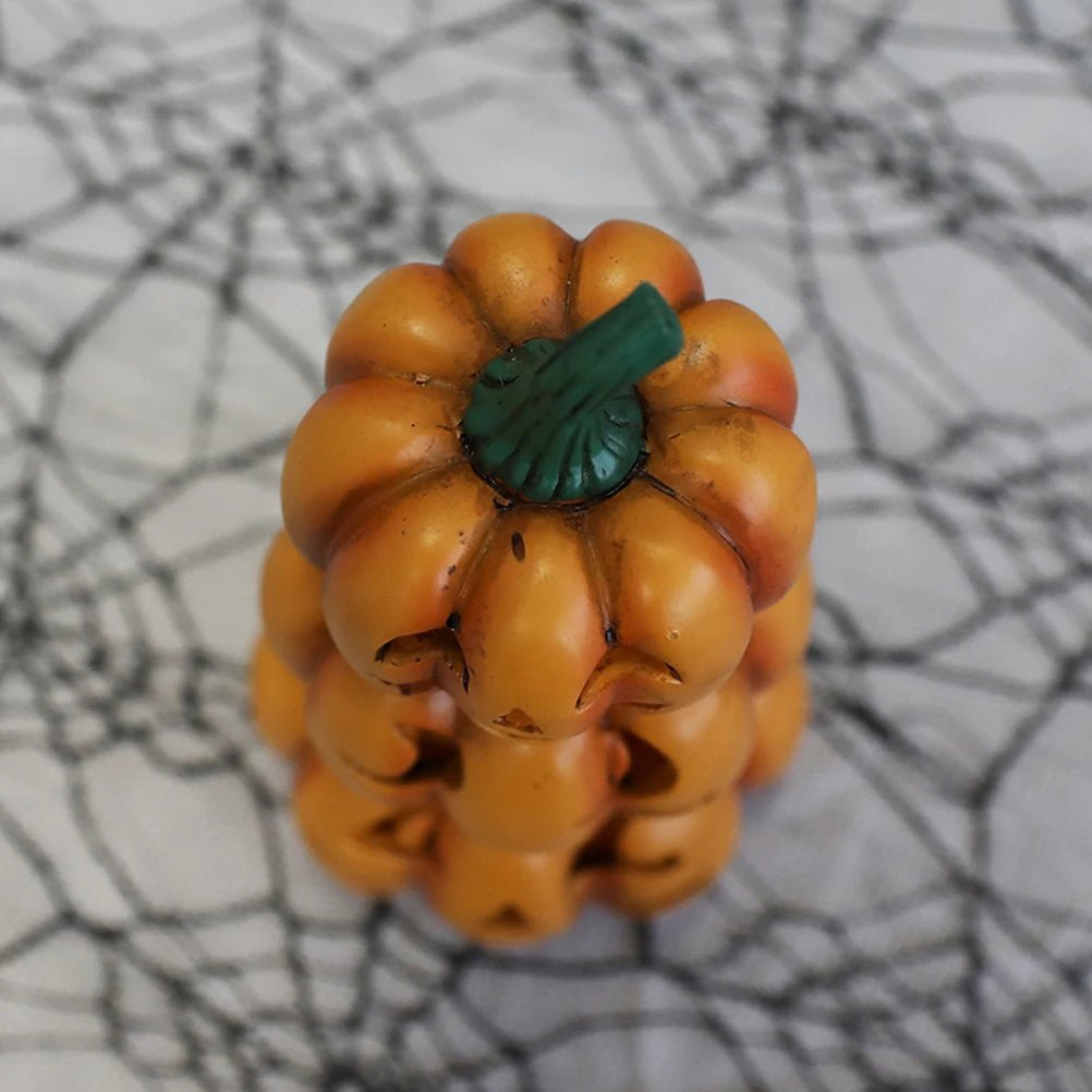 Halloween Glowing Stacked Pumpkins - RedwoodAlliance