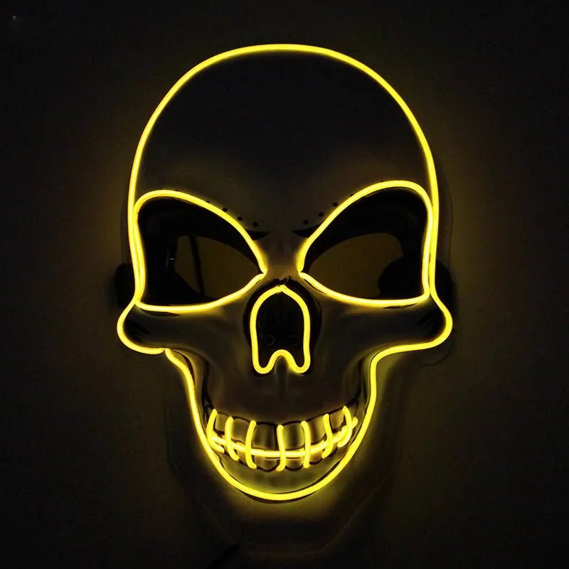 Horror LED Illuminated Skull Mask - RedwoodAlliance