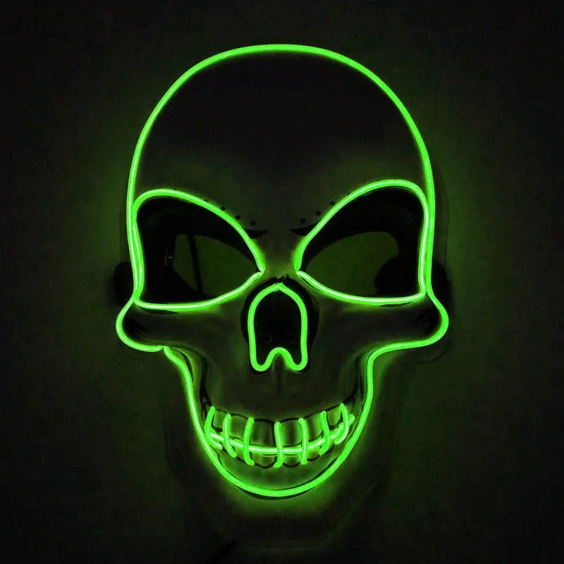 Horror LED Illuminated Skull Mask - RedwoodAlliance
