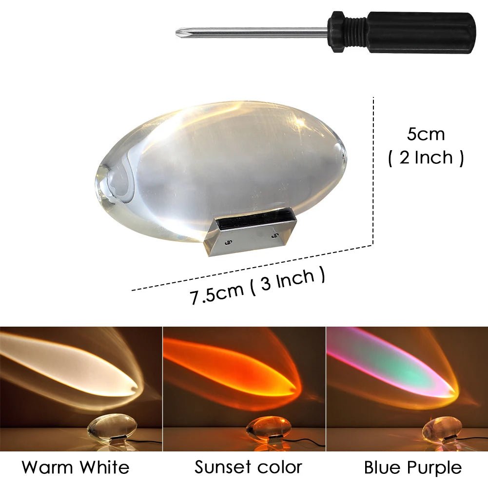 Italian designer LED crystal sky eye - RedwoodAlliance