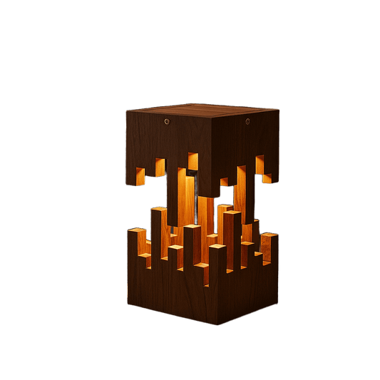 Japanese Walnut Color Lamp - RedwoodAlliance