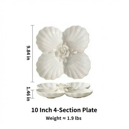 Handcrafted Floral Ceramic
