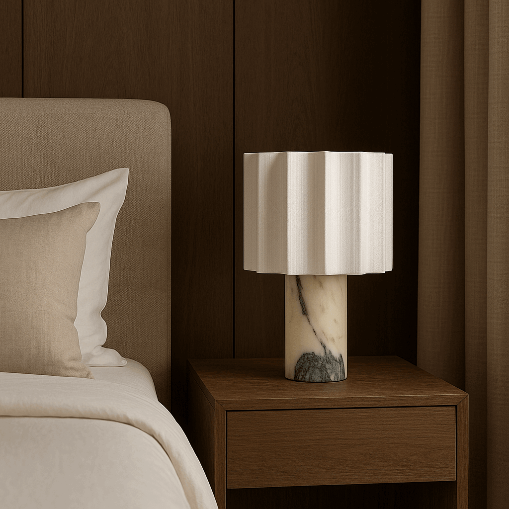 Nordic designer marble table lamp - RedwoodAlliance