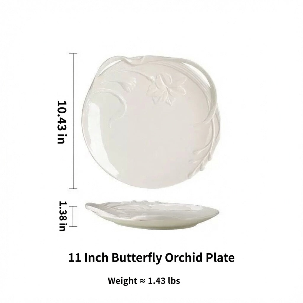 Handcrafted Floral Ceramic