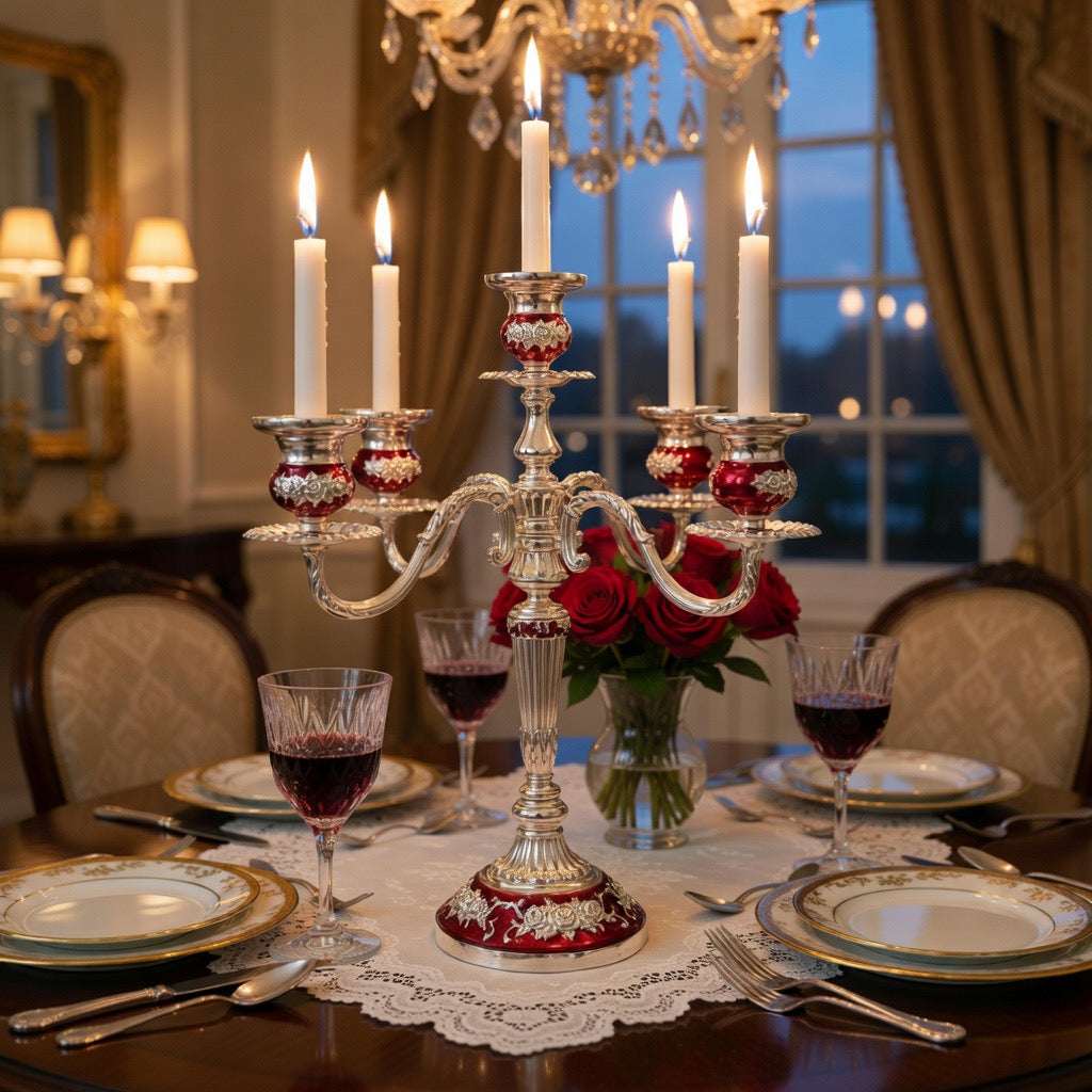 Heritage Glow Candlestick（5-arms）