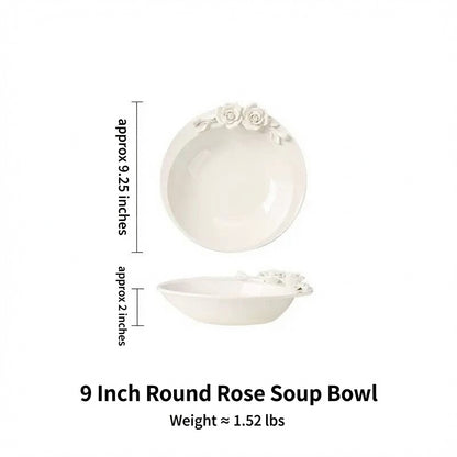 Handcrafted Floral Ceramic