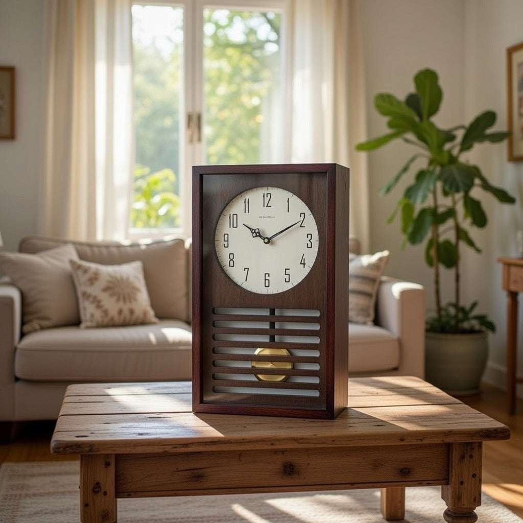 Oak Heritage Pendulum Clock