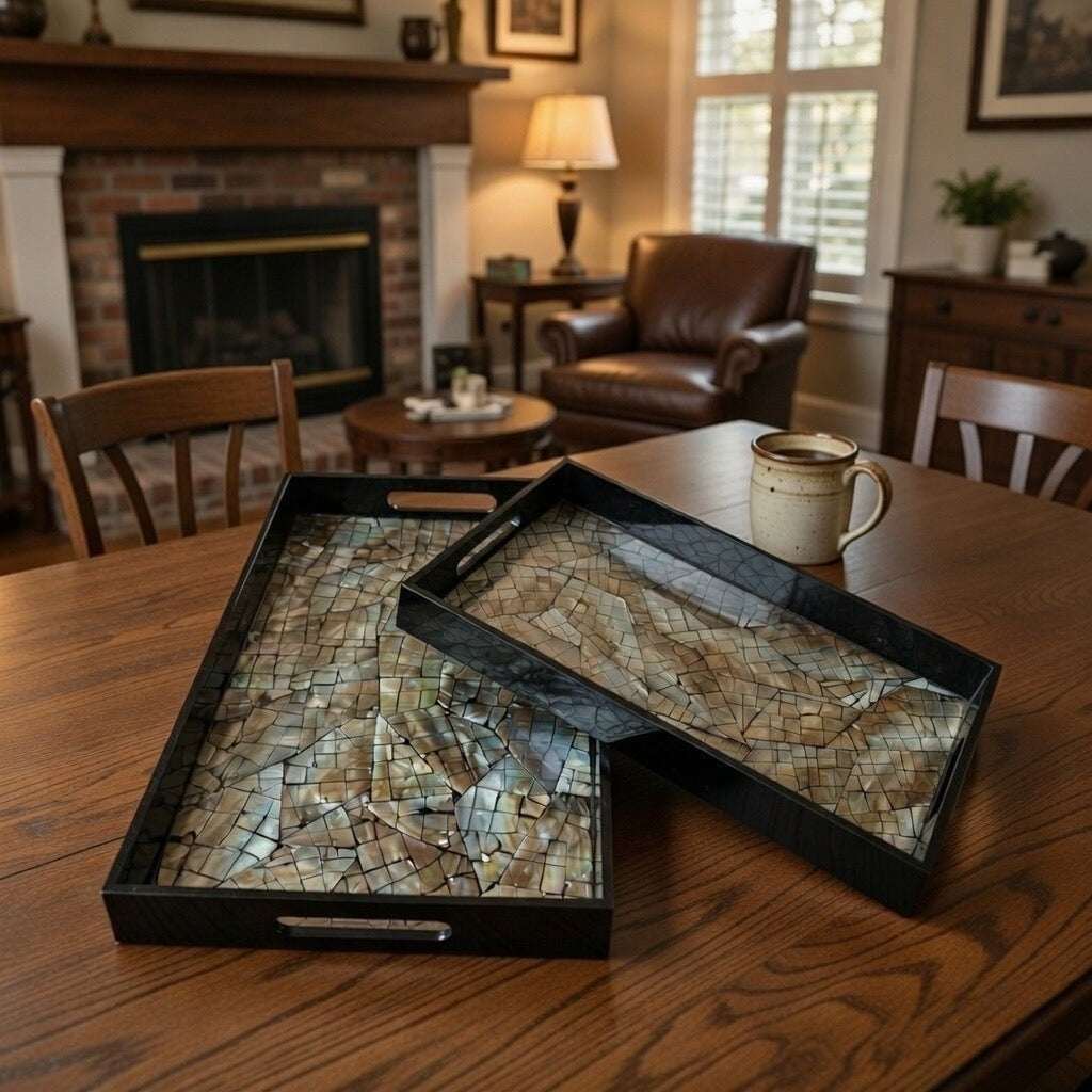 Handcrafted Shell Tray