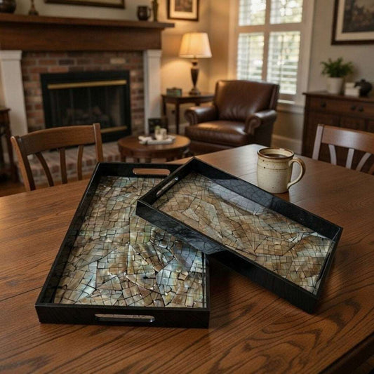 Handcrafted Shell Tray