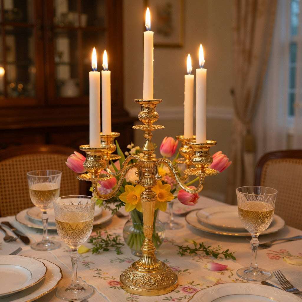 Heritage Glow Candlestick（5-arms）
