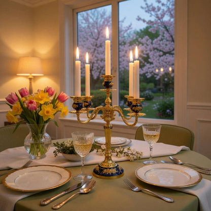 Heritage Glow Candlestick（5-arms）
