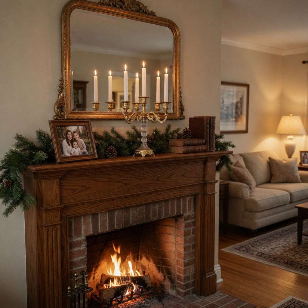 Eternal Glow Crystal Candelabra