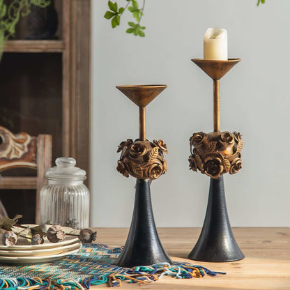 Metal Taper Candle Holders