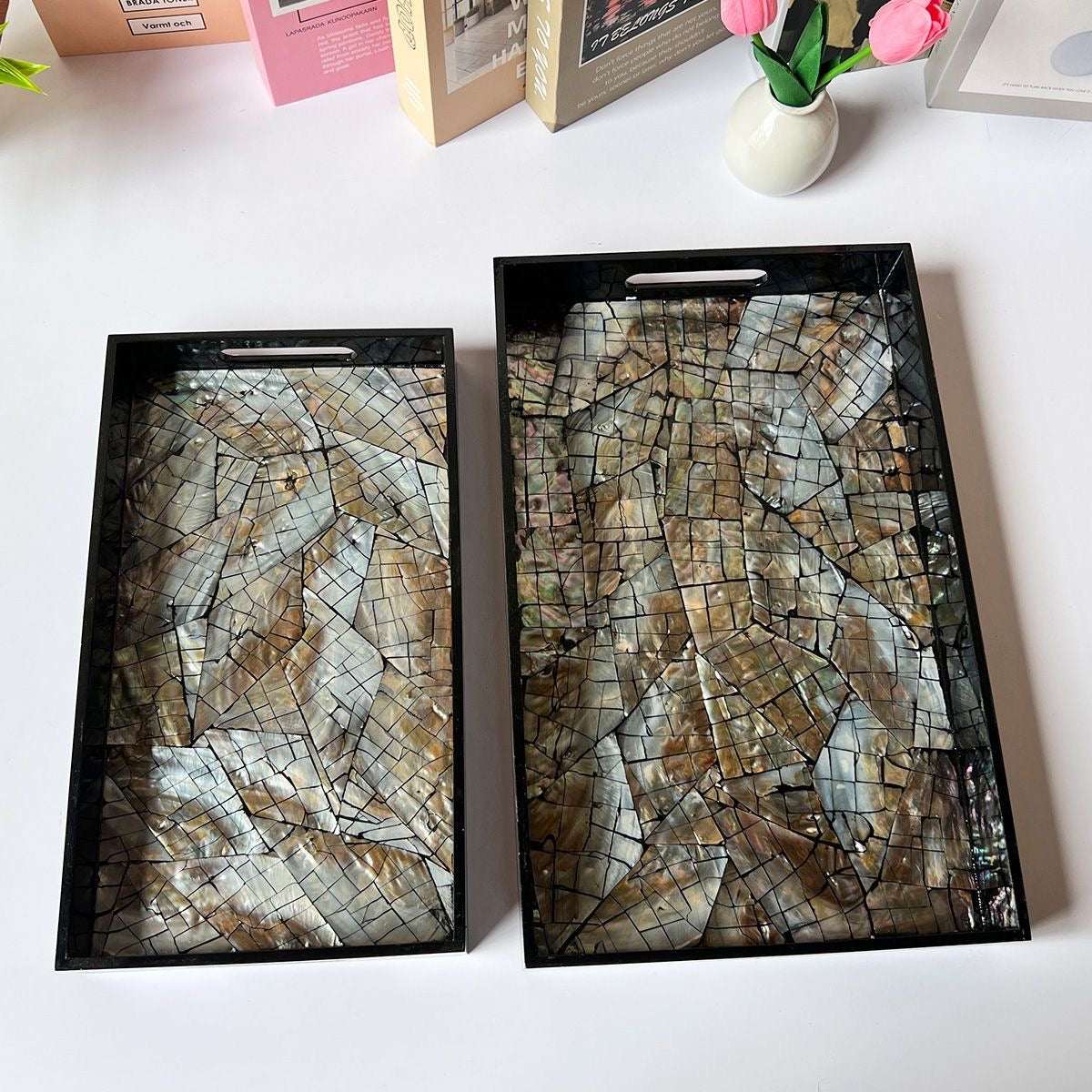 Handcrafted Shell Tray
