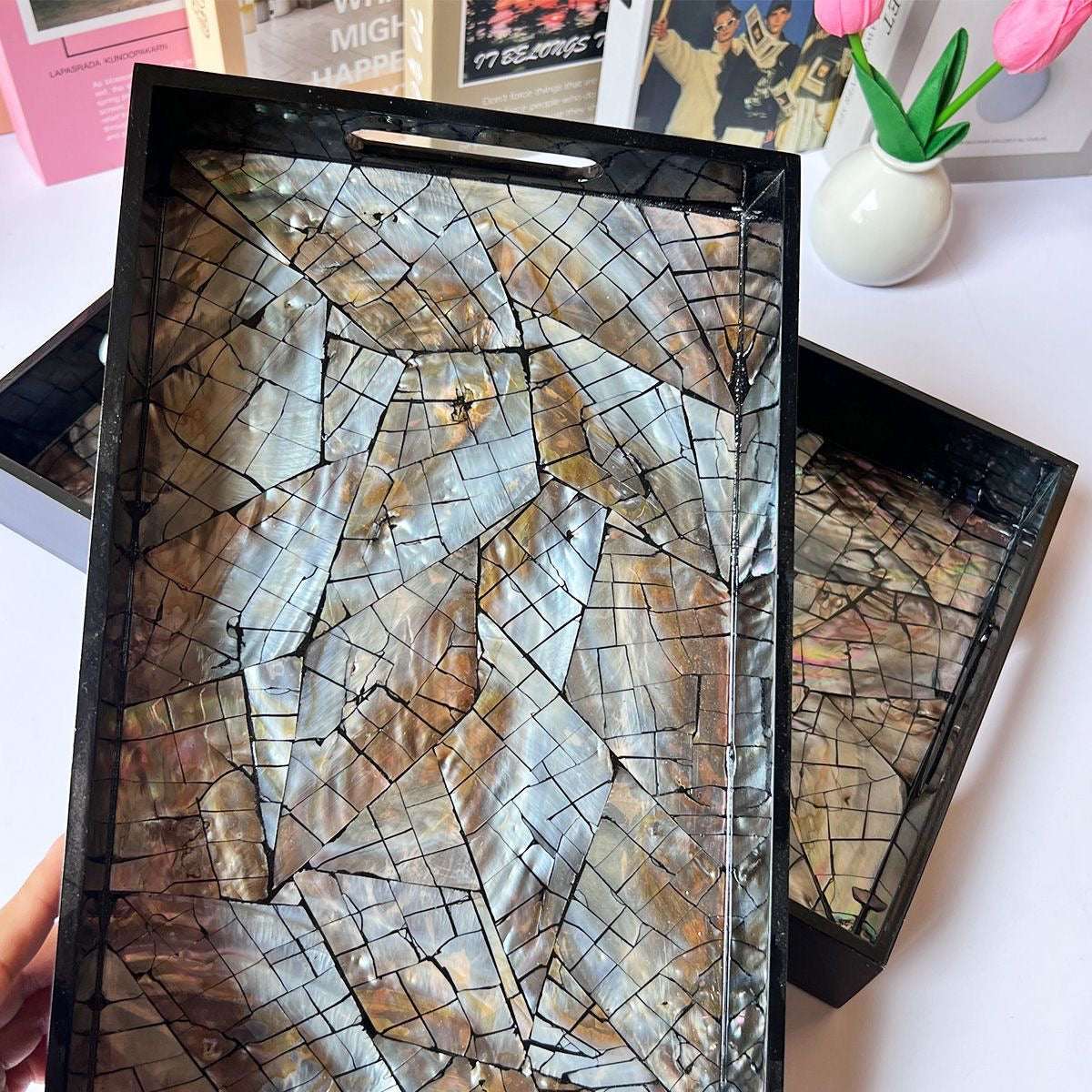 Handcrafted Shell Tray