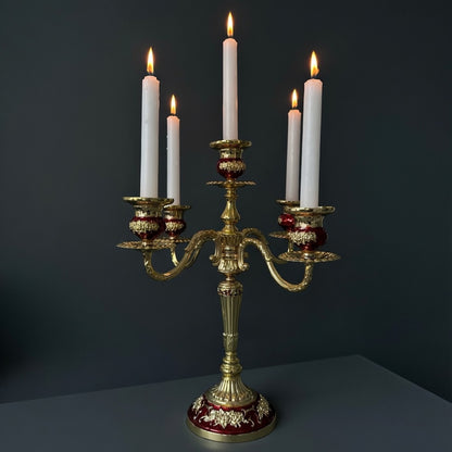 Heritage Glow Candlestick（5-arms）