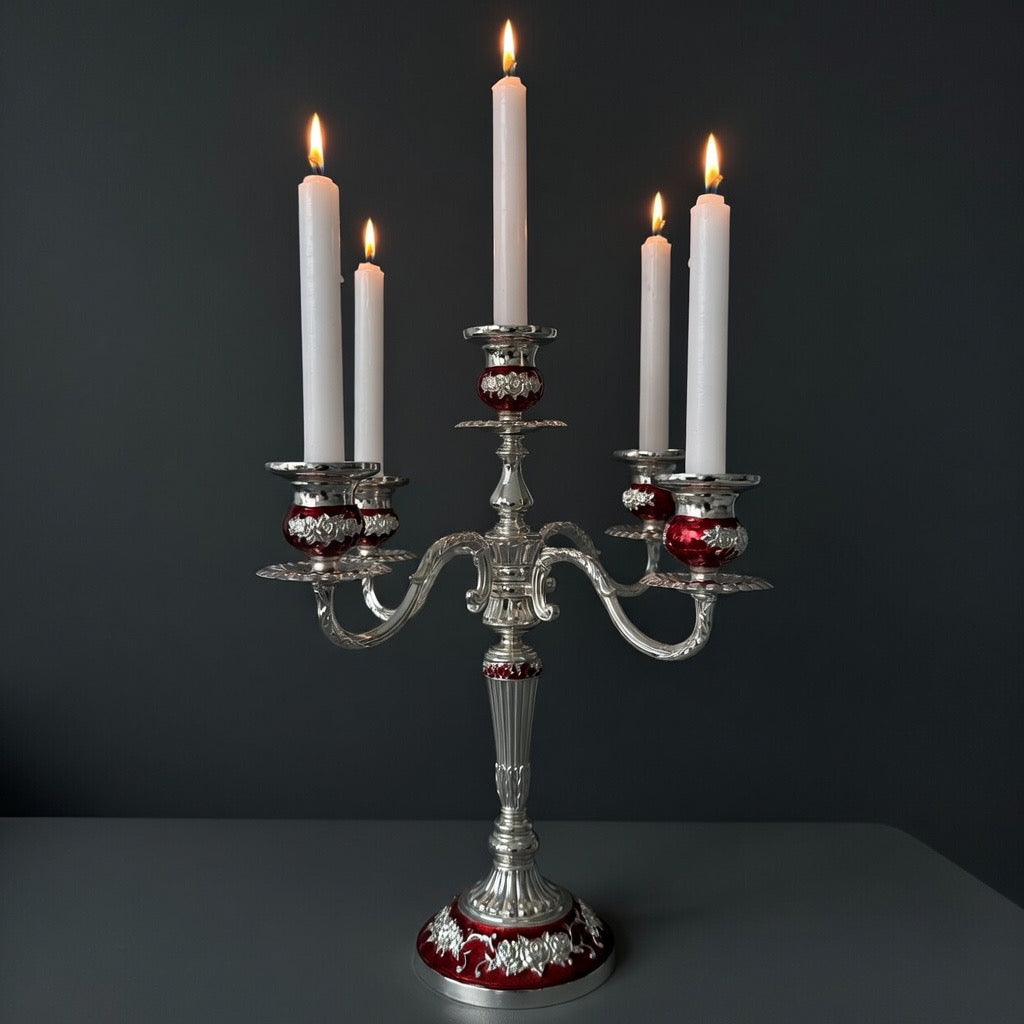 Heritage Glow Candlestick（5-arms）