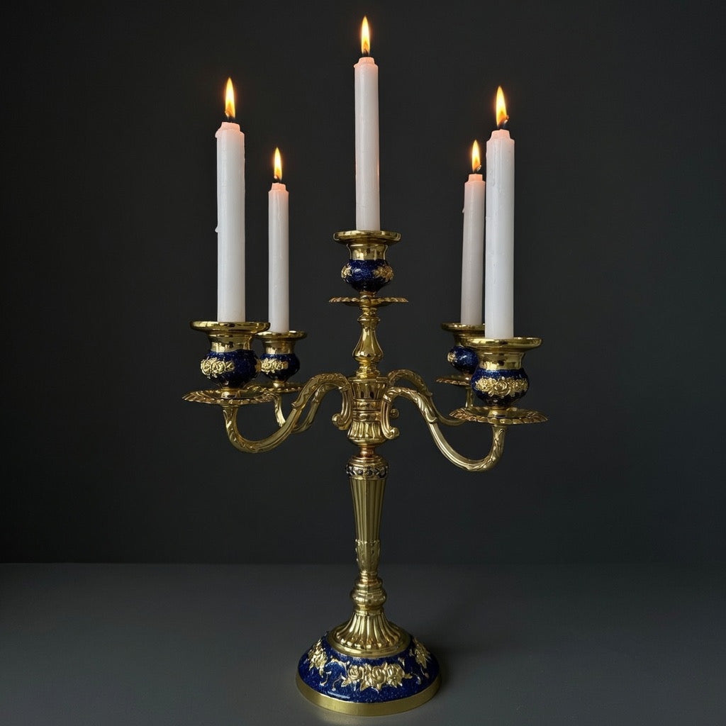 Heritage Glow Candlestick（5-arms）