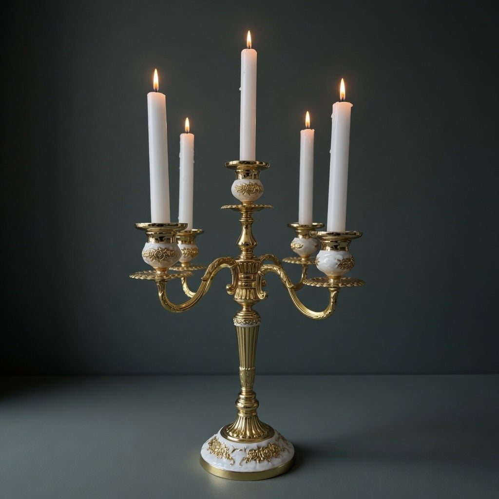 Heritage Glow Candlestick（5-arms）