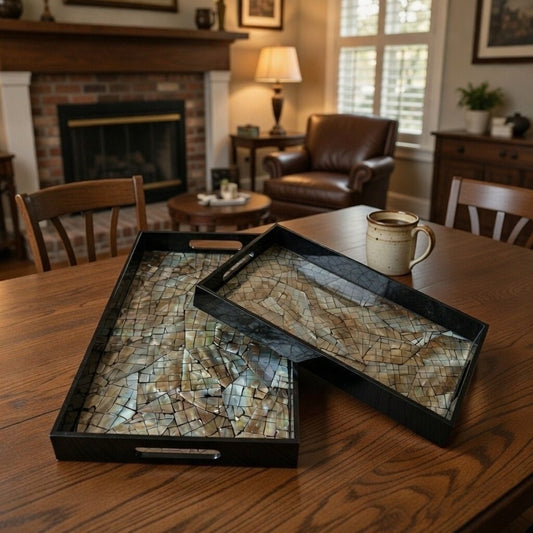 Handcrafted Shell Tray