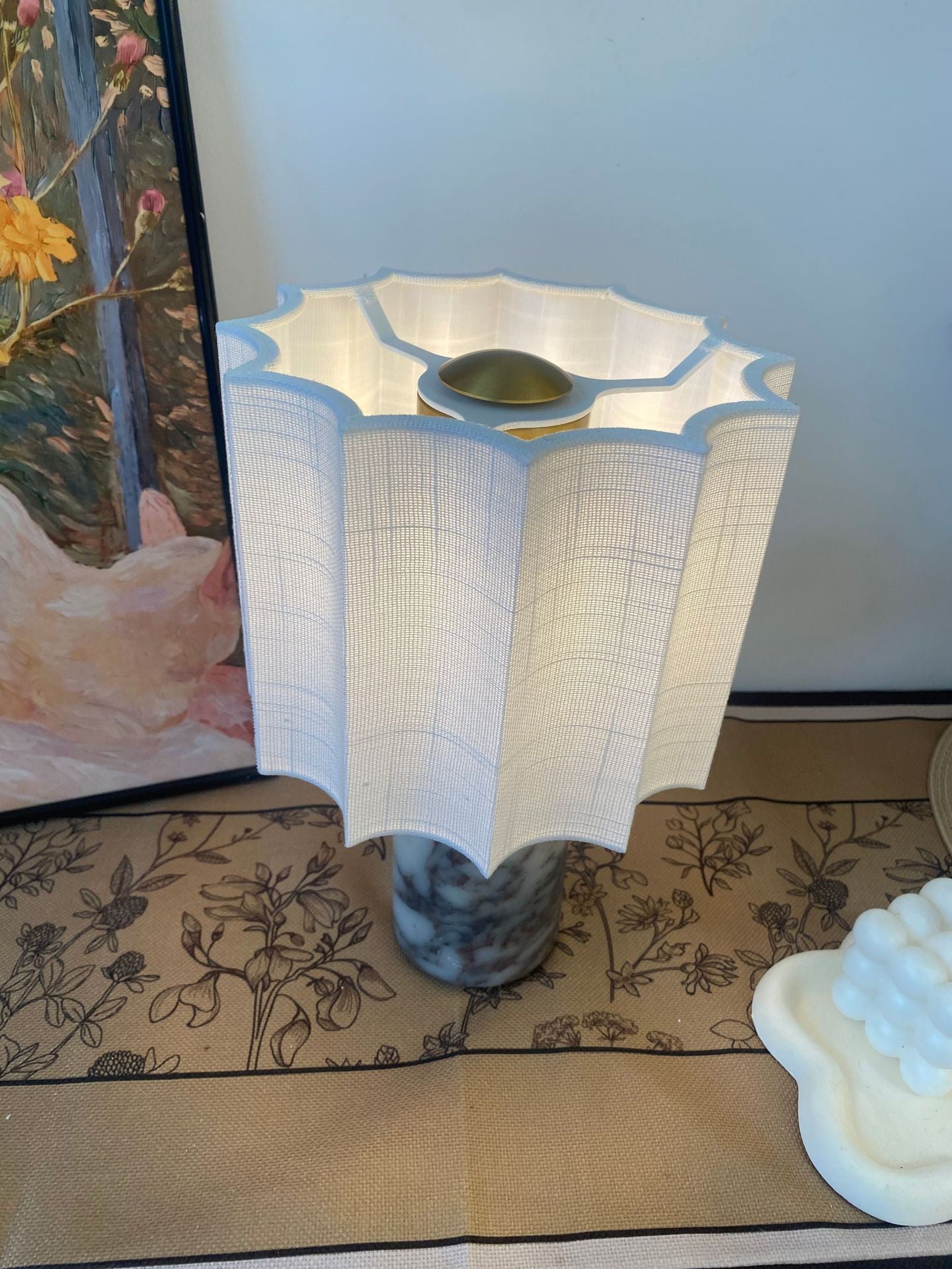 Nordic designer marble table lamp - RedwoodAlliance