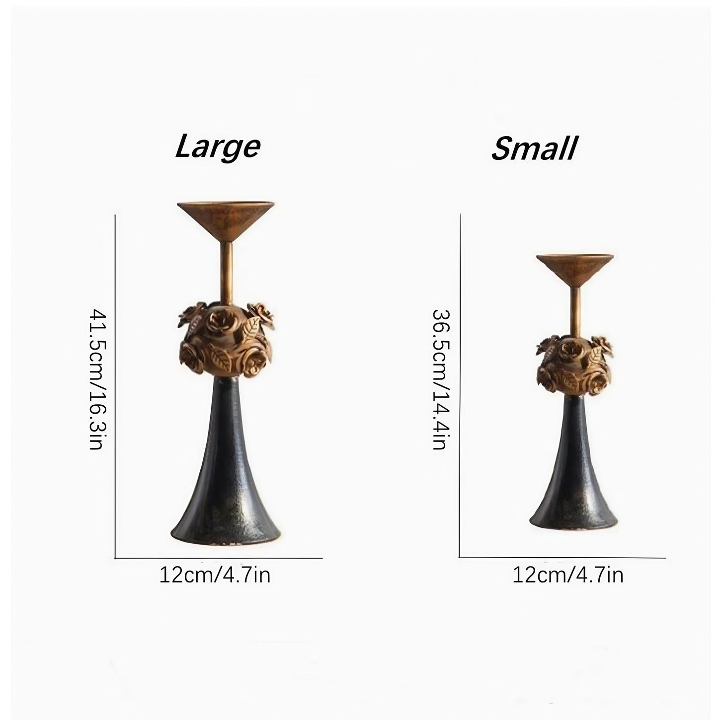 Metal Taper Candle Holders