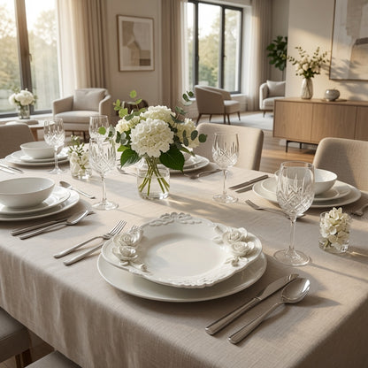 Handcrafted Floral Ceramic
