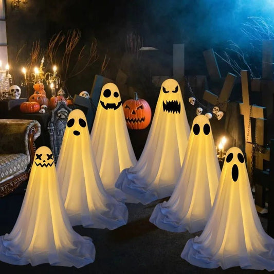 Halloween Outdoor Porch Patio Indoor Glowing Spooky Decorations - RedwoodAlliance