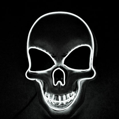 Horror LED Illuminated Skull Mask