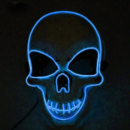Horror LED Illuminated Skull Mask - RedwoodAlliance