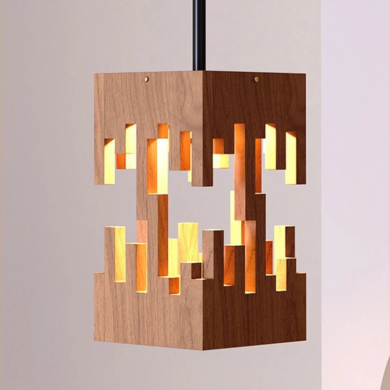 Japanese Walnut Color Lamp - RedwoodAlliance