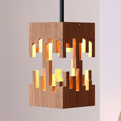 Japanese Walnut Color Lamp - RedwoodAlliance